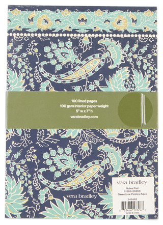 Thumbnail 2: Vera Bradley Vera Bradley Gemstone Floral Small Lined Notes Pad 