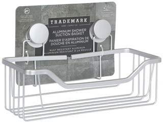 Thumbnail 1: One Design Home One Design Home Aluminum Shower Suction Basket 