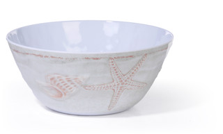 Thumbnail 1: Casey Key Casey Key 11 in Embossed Sea Life Melamine Serving Bowl 