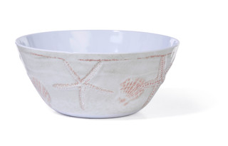 Thumbnail 3: Casey Key Casey Key 11 in Embossed Sea Life Melamine Serving Bowl 