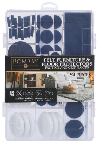 Thumbnail 1: Bombay Bombay 294 Pc Felt Furniture & Floor Protectors 