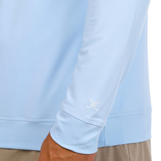 Thumbnail 2: Kenneth Cole Kenneth Cole Mens Long Sleeve 1/4 Zip Performance Polo 