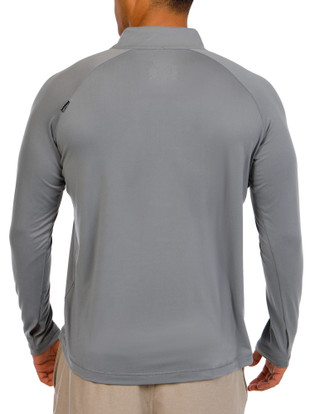 Thumbnail 3: SWC SWC Mens Long Sleeve Cleaerwater 1/4 Zip Shirt 