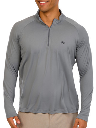 Thumbnail 1: SWC SWC Mens Long Sleeve Cleaerwater 1/4 Zip Shirt 