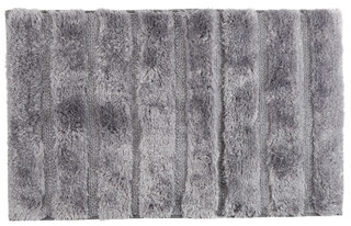 Thumbnail 1: CHD Home Textiles CHD Home Textile 20x32in. Pearl Stripe Micro Bath Rug 