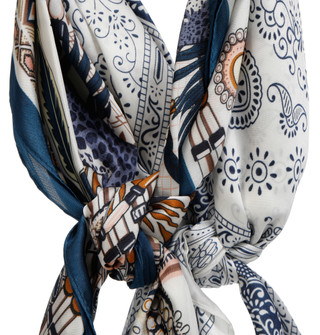 Thumbnail 3: La Valentina La Valentina 2 Pk Silky Fashion Scarfs 