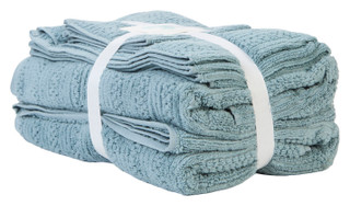 Thumbnail 2: Madison Madison Studio 6-Pack Stripe POP Oversized Bath Towel Set 