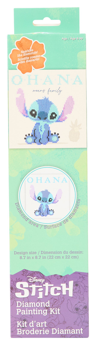 Thumbnail 1: Disney Disney Stitch Ohana Diamond Dotz Diamond Painting Art Kit 