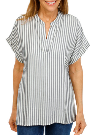 Thumbnail 2: Grey/White Stripe