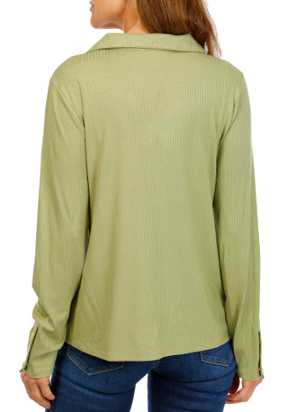 Thumbnail 2: RIO & RIAN Women's Textured Comfort Stretch Top 