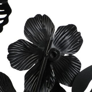 Thumbnail 2: THREE HANDS CORP. Three Hands Corp Flowers Metal Wall Art Decor 