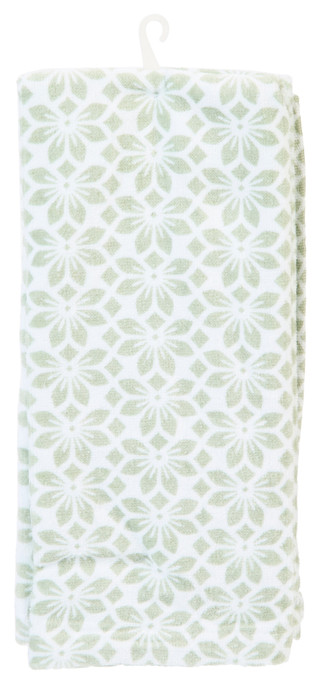 Thumbnail 2: CUISINART Cuisinart 2 Pk Reactive Print Cotton Kitchen Towels 