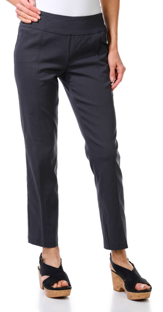 Thumbnail 1: ZAC AND RACHEL Zac & Rachel Petite Solid Ultimate Fit Pants 