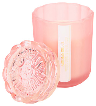 Thumbnail 2: EAST WEST East West 10.58 oz Parisian Rouge Flower Jar Candle 