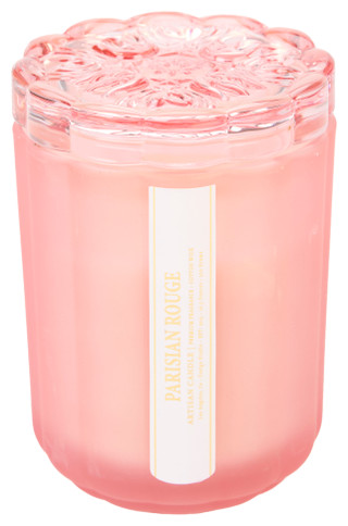 Thumbnail 1: EAST WEST East West 10.58 oz Parisian Rouge Flower Jar Candle 