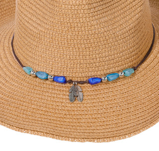 Thumbnail 3: MADD HATTER Madd Hatter Womens Beaded Cowboy Hat 