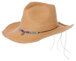 Thumbnail 1: MADD HATTER Madd Hatter Womens Beaded Cowboy Hat 