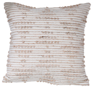Thumbnail 1: LR HOME LR Home 20x20 Natural Diamond Outdoor Pillow 