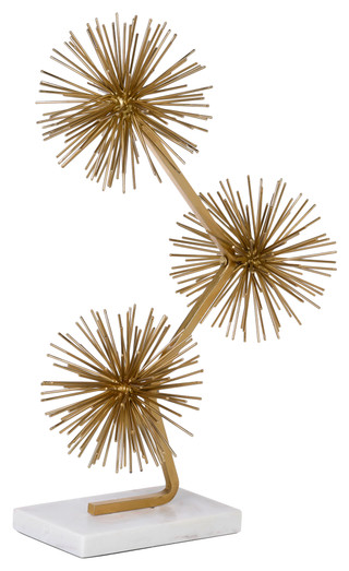 Thumbnail 2: Habitat Habitat Decor 15 In Metal Burst Sculpture 
