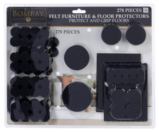 Thumbnail 1: Bombay Bombay 278 Pc Felt Furniture & Floor Protectors 