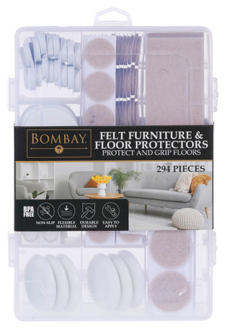 Thumbnail 1: Bombay Bombay 294 Pc Felt Furniture & Floor Protectors 