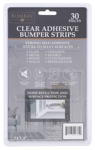 Thumbnail 2: Bombay Bombay 30 Pc Clear Adhesive Bumper Strips 