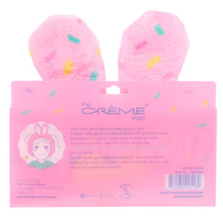 Thumbnail 2: The Creme Shop Sugar Bunny Plushie Spa Headband 