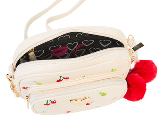 Thumbnail 2: Luv Betsey Lia Embroidered Fruit Crossbody w/Cherry Charm 