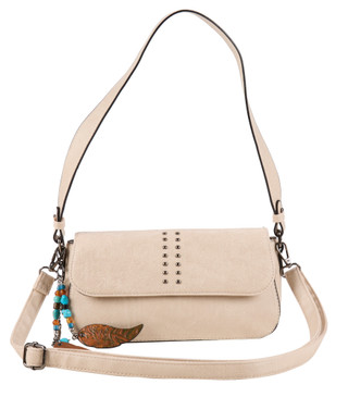 Thumbnail 1: SAM & HADLEY Faux Leather Studded Crossbody 