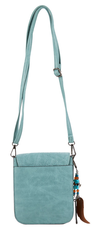 Thumbnail 2: SAM & HADLEY Embossed Studded Crossbody 