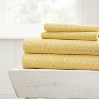 Thumbnail 4: Home Collections Home Collections Premium Ultra Soft Honeycomb Sheet Set 