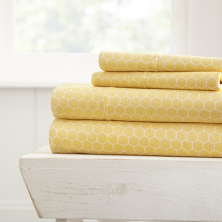 Thumbnail 2: Home Collections Home Collections Premium Ultra Soft Honeycomb Sheet Set 