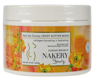 Thumbnail 1: Nakery 8 oz Get the Scoop Sunday Brunch Body Butter Wash 