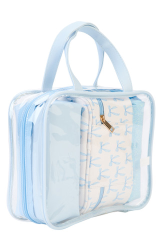 Thumbnail 2: BLUSH CRUSH 4 Pc Cosmetic Travel Set 