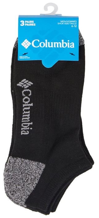 Thumbnail 1: Columbia Columbia Mens 3-pk. Half Cushion Low Cut Socks 