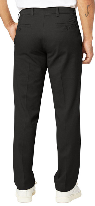 Thumbnail 2: Dockers Mens Easy Stretch Straight Fit Flat Front Khaki Pants 