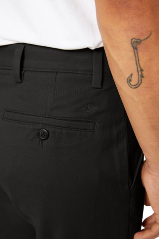 Thumbnail 4: Dockers Mens Easy Stretch Straight Fit Flat Front Khaki Pants 
