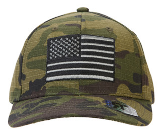 Thumbnail 2: Runs Deep Tactical US Flag Cap 