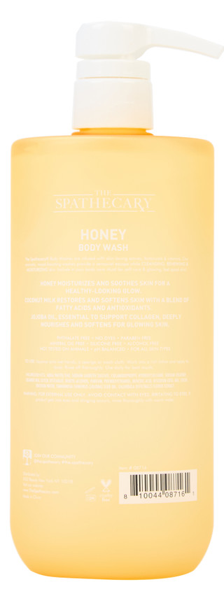 Thumbnail 2: SPATHECARY 25.4 oz Smoothing Honey Body Wash 