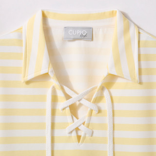 Thumbnail 5: Cupio Women's Stripe Polo Top 