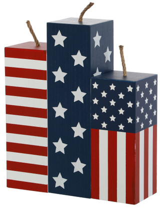 Thumbnail 2: MAISON ROUGE 14 In Americana Firework Home Accent 