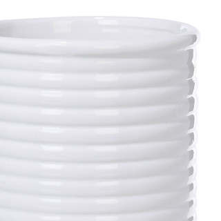 Thumbnail 3: MARKET FINDS Ceramic Ribbed Utensil Holder  