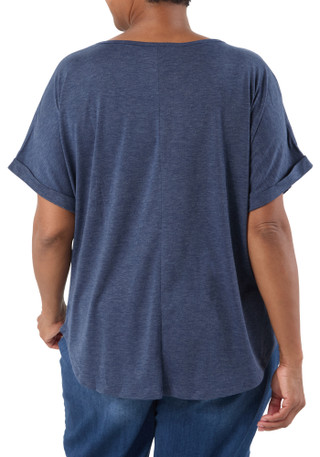 Thumbnail 2: SJS Women's Plus Americana Star Top  