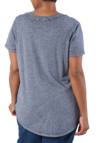 Thumbnail 3: Sable Sky Women's Plus Star Print Top  