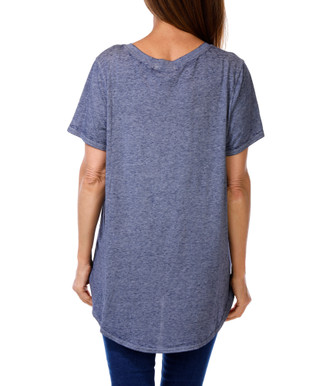 Thumbnail 4: Sable Sky Women's Plus Star Print Top  