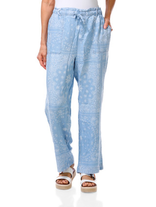 Thumbnail 2: THREAD AND SUPPLY Women's Palm Tree Print Pants  