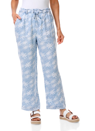 Thumbnail 2: THREAD AND SUPPLY Women's Palm Tree Print Pants  