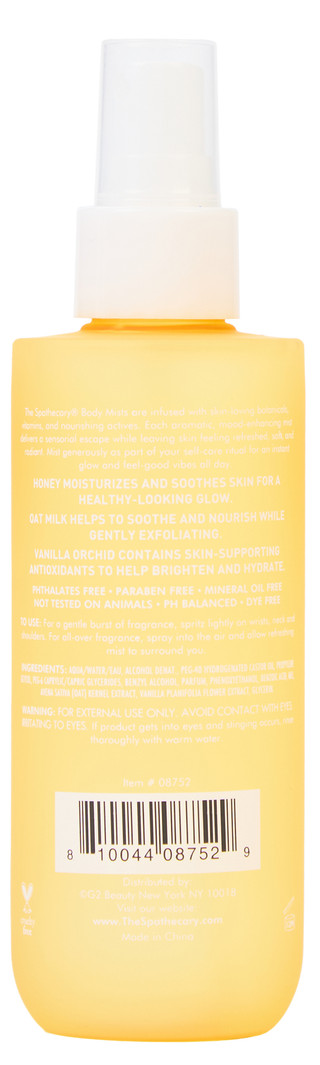 Thumbnail 2: SPATHECARY 6 oz Warm Honey Body Mist 