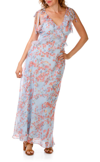 Thumbnail 1: Steve Madden Women's Printed Chiffon Maxi Dress 