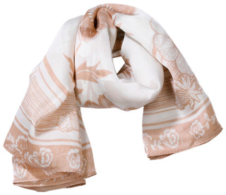 Thumbnail 1: Vince Camuto Women's 28 in Woodcut Floral Square Scarf 
